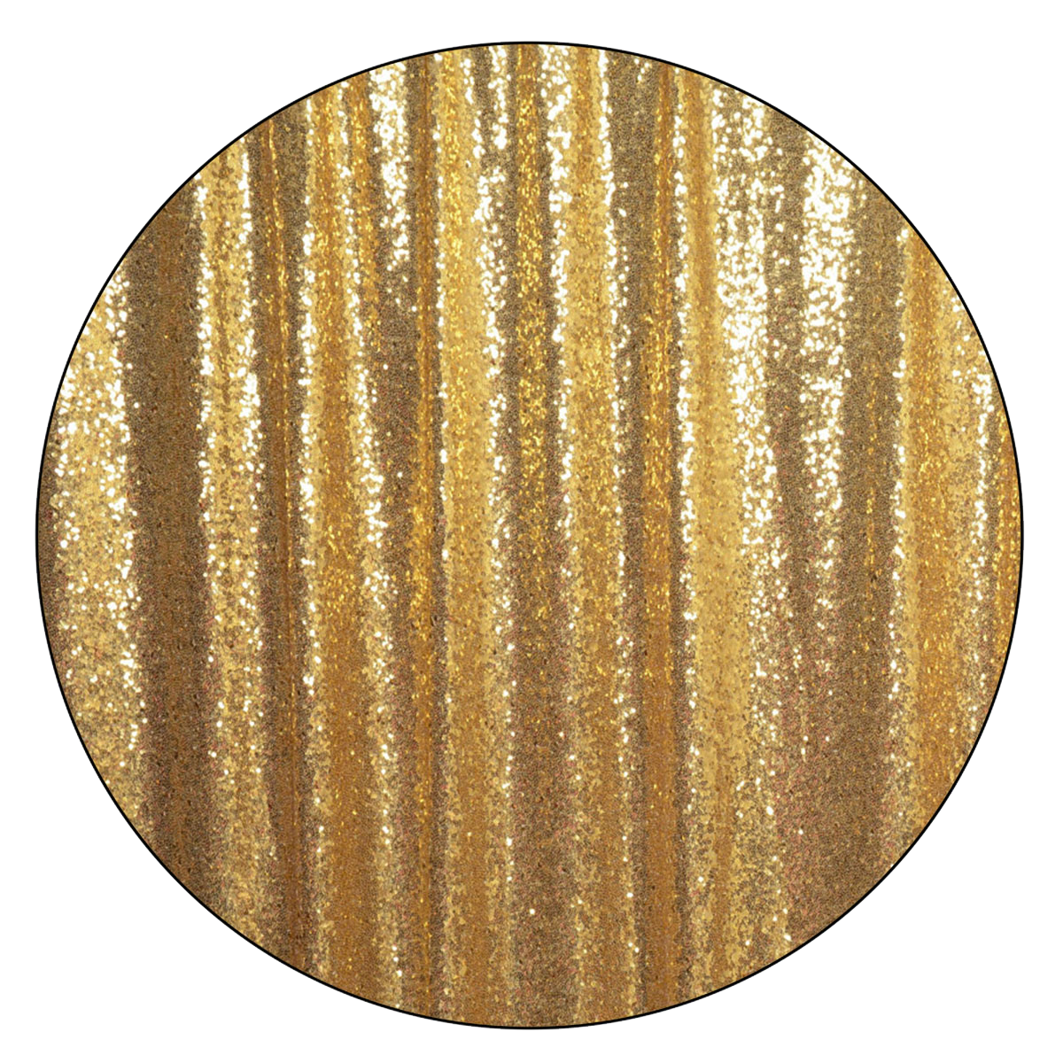 Sequin Gold Curtain