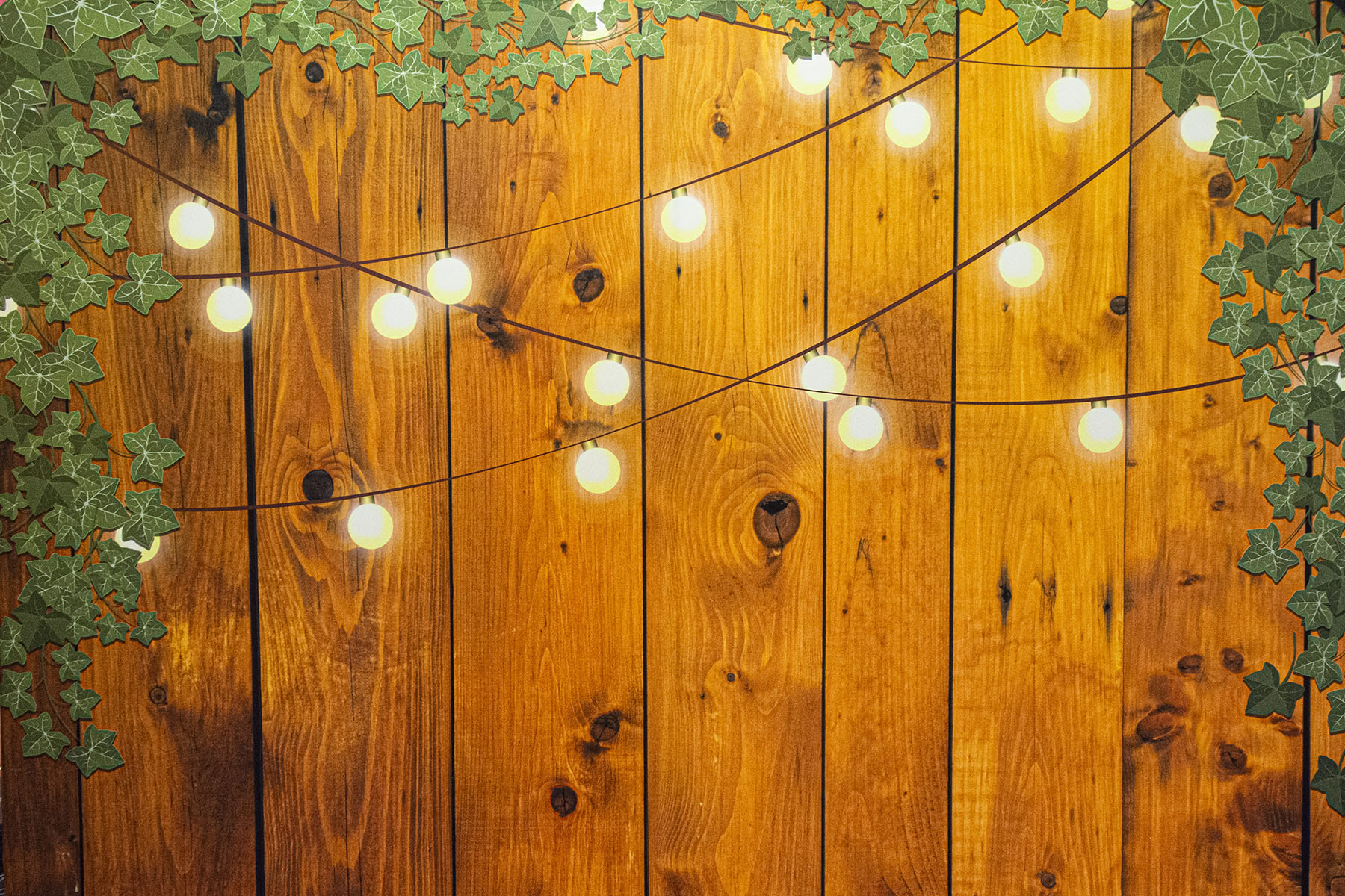 Rustic Fabric Backdrop